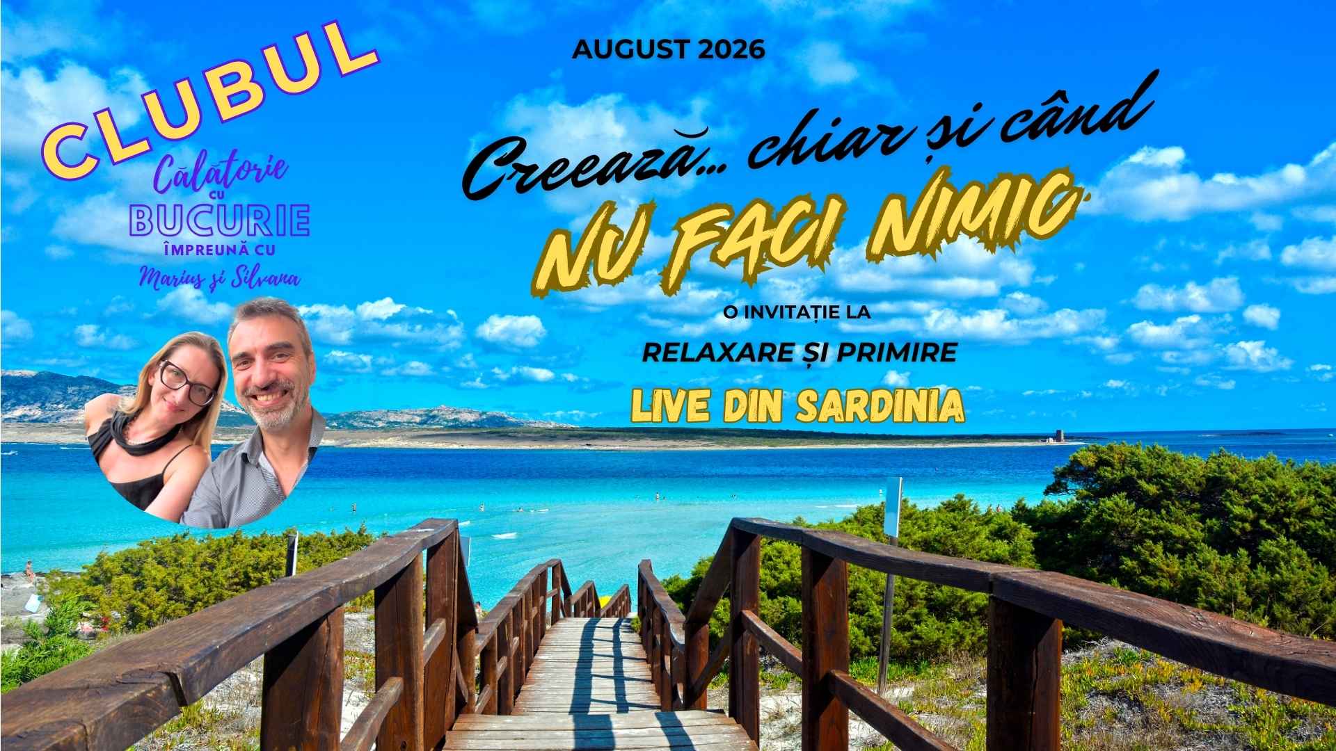 Clubul Calatorie cu Bucurie 08.2026 Cover